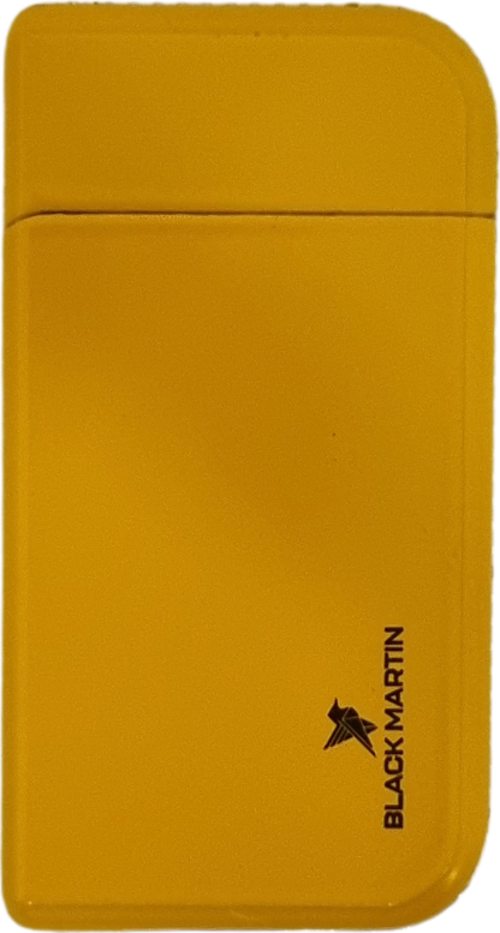 Tek Torch Pürmüz Sarı Metal Puro Çakmağı