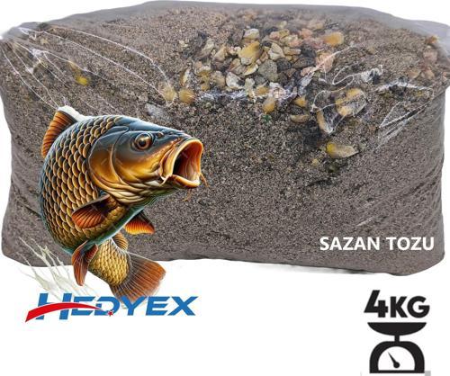 4Kg Sazan Tozu Yüksek Proteinli Özel Katkılı Sazan Alabalık Avı Toz Yem