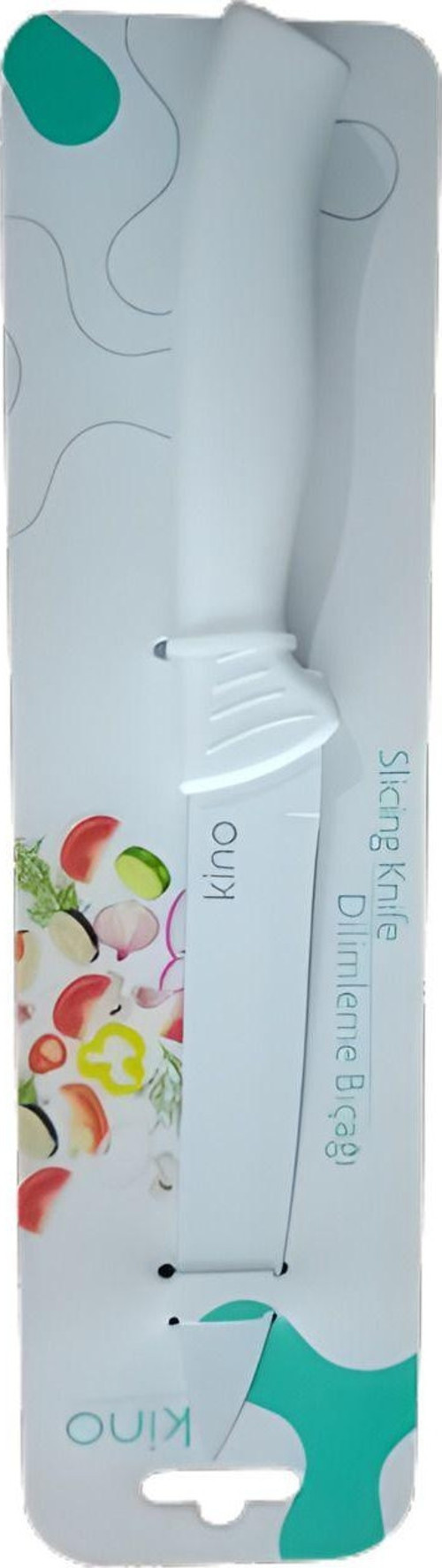 Tomurcukhome Kino Dilimleme Bıçağı Beyaz Renk (24 Cm)