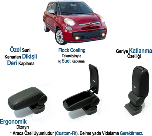 FIAT 500L ARACA ÖZEL KOL DAYAMA KOLÇAK VİDASIZ 2012 2013 2014 2015 2016 2017 2018 2019 2020 2021 -