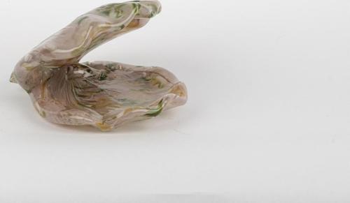 Botanic İstiridye Cam Dekoratif 14x11cm