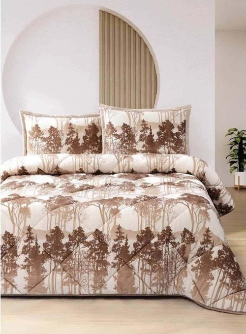 Comforter Set, Tek Kişilik Yorgan Seti (160X240)-Hera Bej