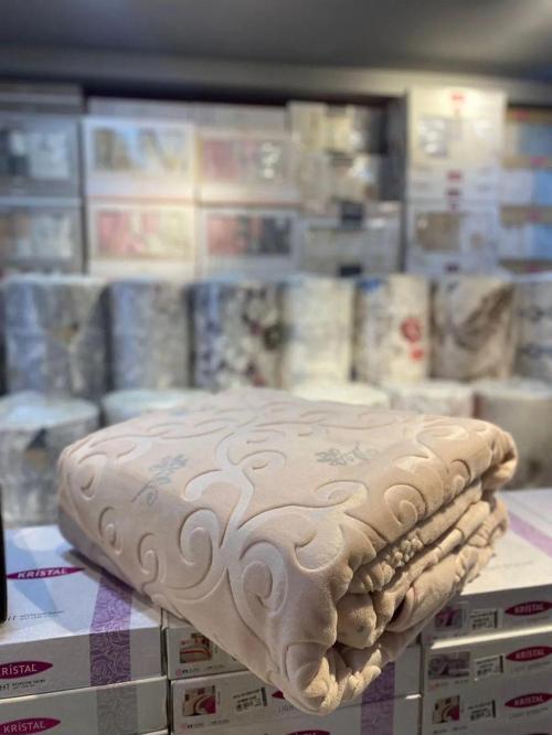 Merinos Pırıltı Çift Kişilik Battaniye ( Simli)