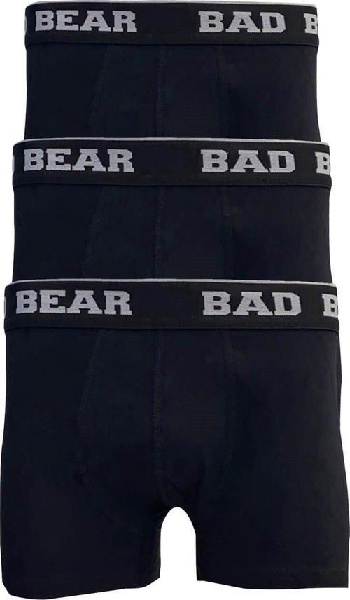 Basic 3 Pack Siyah 3'lü Erkek Boxer Set