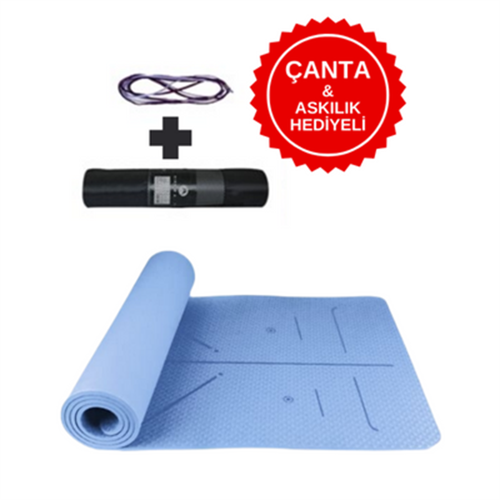Yoga Matı ve Pilates Minderi Tpe 8 Mm