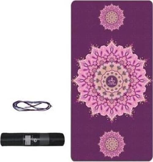 Yoga Matı ve Pilates Minderi Kilim Desenli Mor