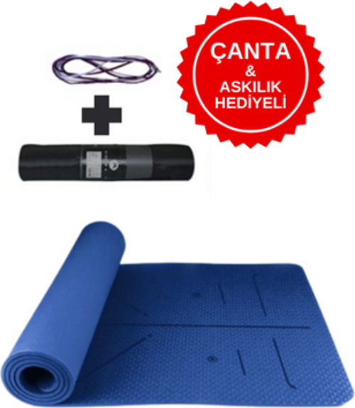 Yoga Matı ve Pilates Minderi Tpe 8 Mm