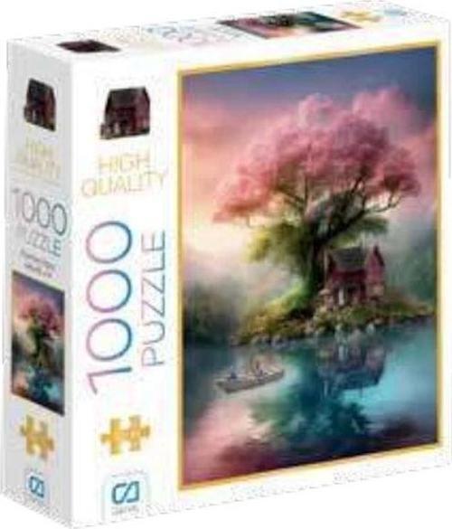 Pembe Ağaç Puzzle 1000