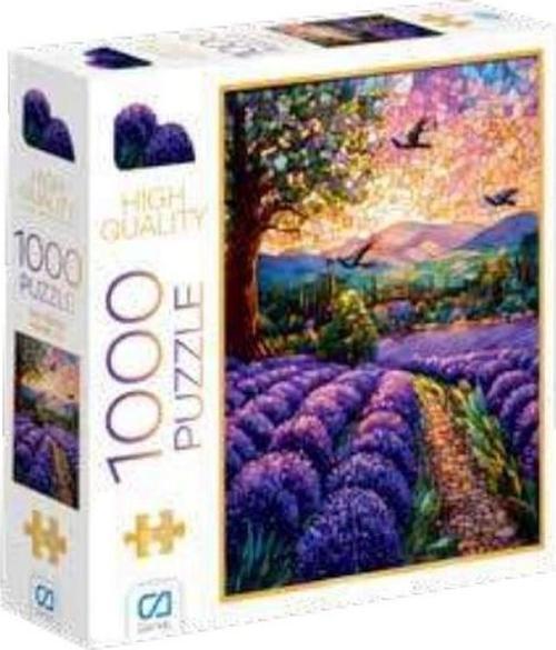 Mor Bahçe Puzzle 1000
