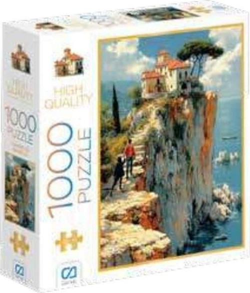 Tepedeki Ev Puzzle 1000