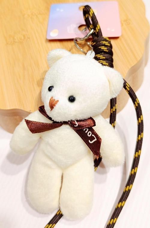 Peluş Ayıcıklı Gösterişli  Anahtarlık