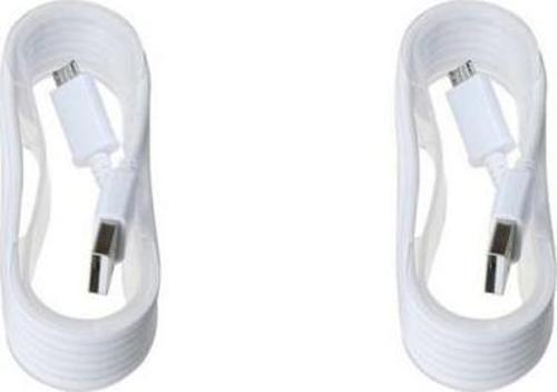 Micro USB Data ve Şarj Kablosu 2 Adet 1,5 M Beyaz