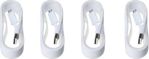 Micro USB Data ve Şarj Kablosu 4 Adet 1,5 M Beyaz