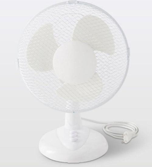 Masa Üstü Vantilatör Beyaz FT23 25W 23 cm