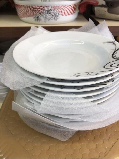 19 Cm Çukur Tabak Desenli 6lı