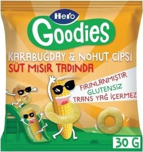 Nessiworld Hero Goodies Süt Mısırlı Sağlıklı Cips 30 Gr