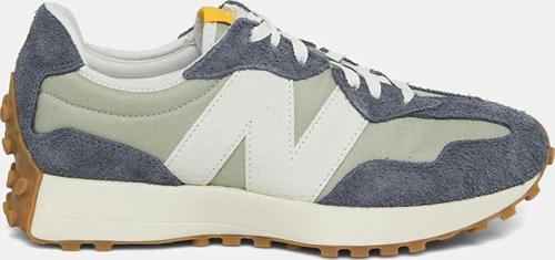 US327SD Leather Lifestyle Unisex Sneaker Hakiki Deri Günlük Spor Ayakkabı Mavi