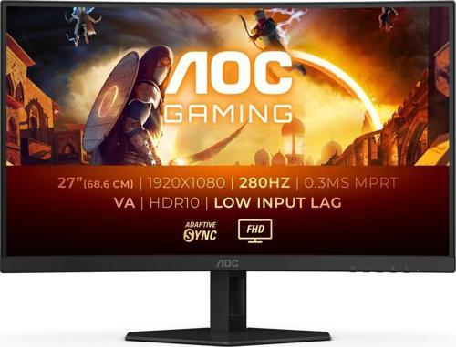 C27G4ZXE 27" 280 Hz 0.3 ms Adaptive-Sync Curved Oyuncu Monitörü (Ölü Pixel)