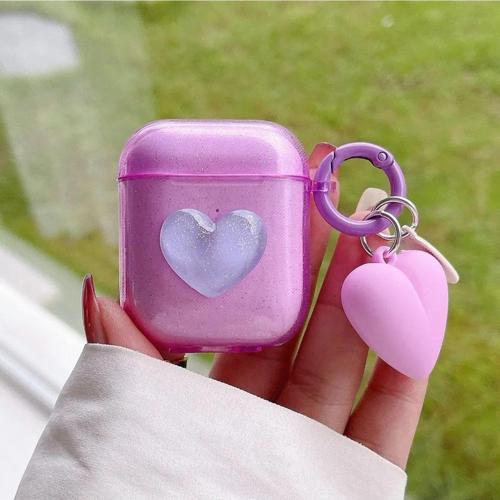 1. / 2. Nesil Uyumlu Sevimli Kalpli Silikon Kılıfı (Ürün Sadece Kılıftır)