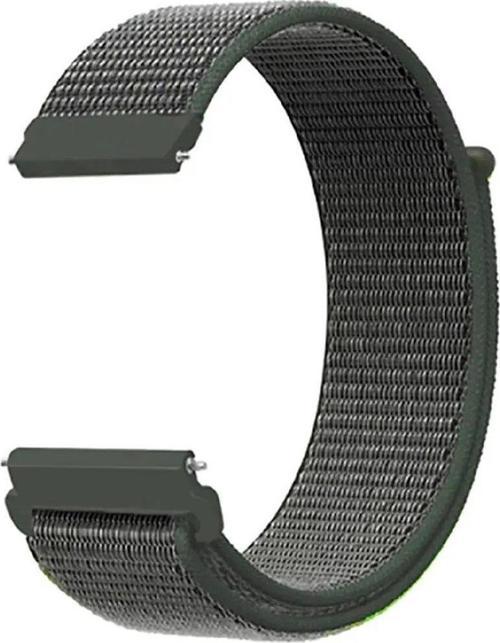 Haylou Ls02 / Rs4 / Rs4 Plus Uyumlu Hasır Dokuma Kumaş Kordon (20Mm)