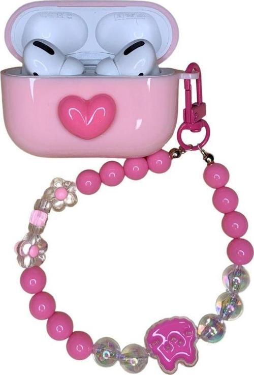 Airpds Pro Uyumlu Figürlü Sevimli Lüx Silikon Kılıf ( Ürün Kulaklık Değildir)