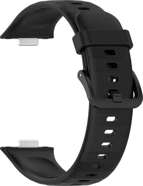 Huawei Watch Fit 3 Uyumlu Tokalı Silikon Kordon Kayış