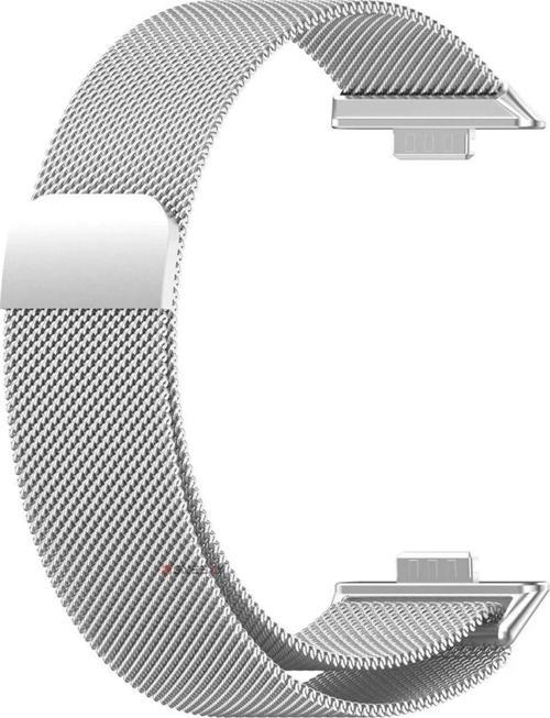 Huawei Watch Fit 4 Pro Uyumlu Milano Hasır Örgü Metal Kordon