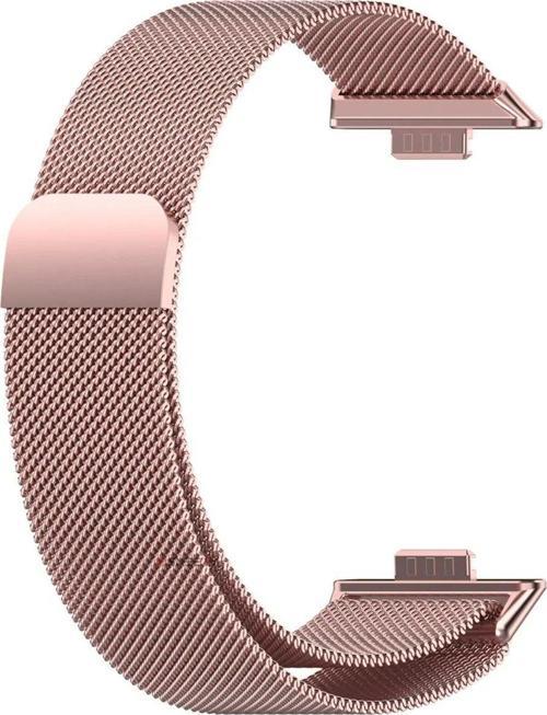 Huawei Watch Fit 4 Pro Uyumlu Milano Hasır Örgü Metal Kordon
