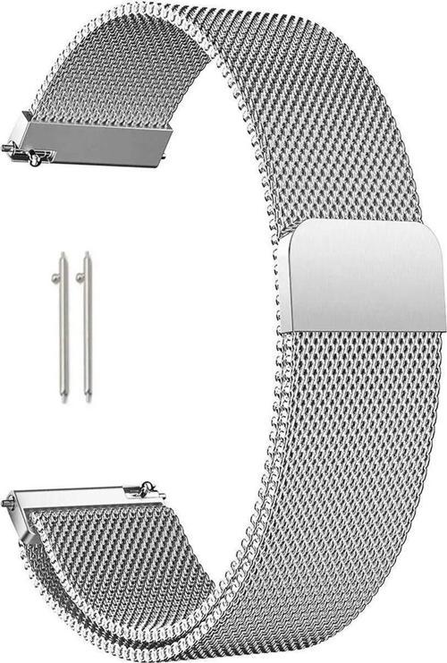 Amazfit Cheetah (Square) Uyumlu Hasır Metal Kordon 20Mm