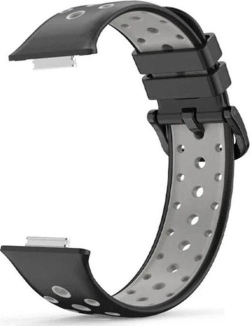 Huawei Watch Fit 2 Uyumlu Delikli Spor Silikon Kordon Kayış
