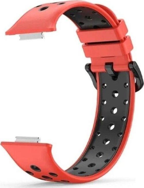 Huawei Watch Fit 2 Uyumlu Delikli Spor Silikon Kordon Kayış