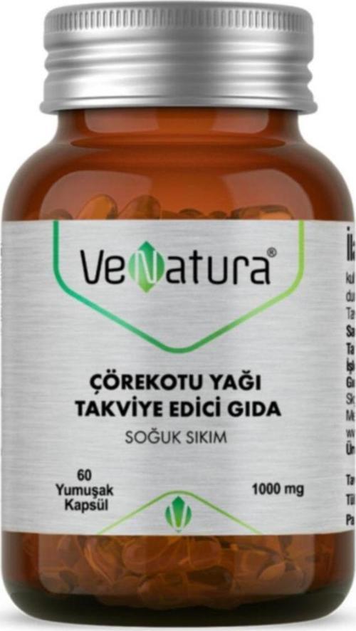Çörekotu Yağı 1000 mg 60 Yumuşak Kapsül
