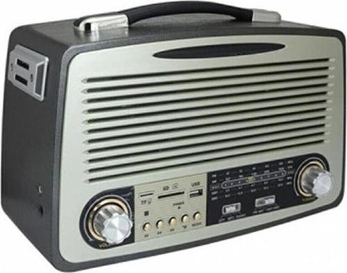 Nostalji Radyo Md-1700Bt Bluetooth+Fm Radyo+Usb+Sd Kart