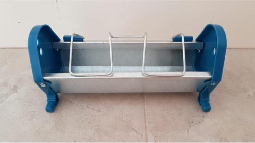 25 Cm Güvercin Civciv Metal Galvaniz Yemlik