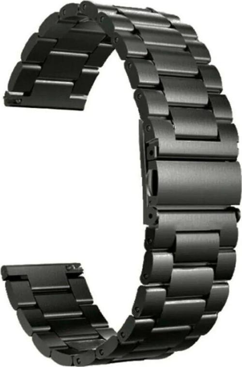 Amazfit Bip / Bip 3 / Bip 3 Pro Uyumlu Paslanmaz Çelik Metal Kordon 20Mm