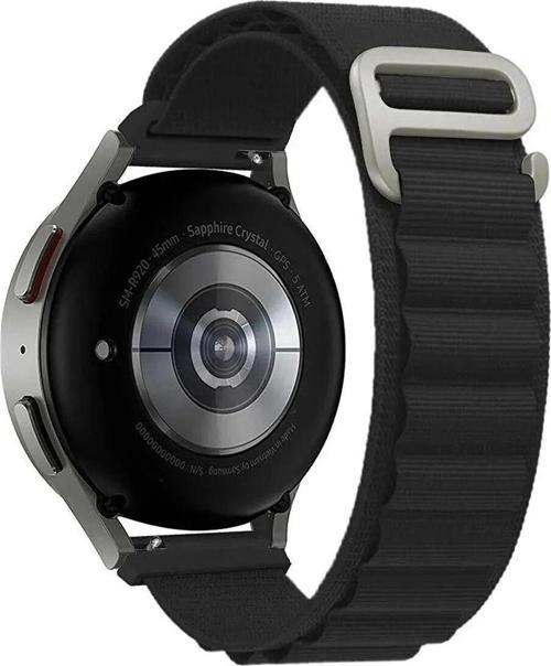 Amazfit Bip Lite / Amazfit Bip S Uyumlu Hasır Alpine Kordon 20Mm