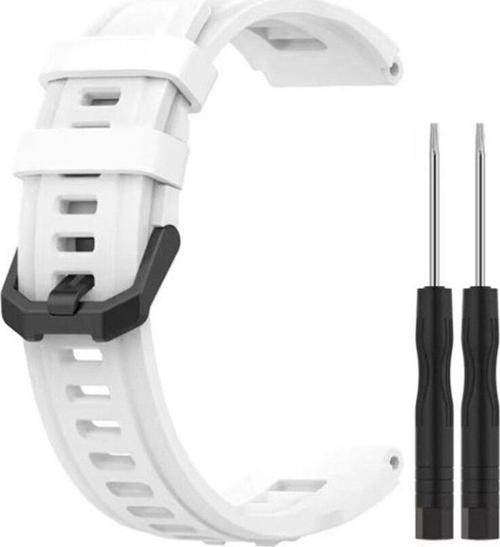 Amazfit T- Rex Ultra Uyumlu Tokalı Silikon Kordon Kayış+Ikili Tornavida