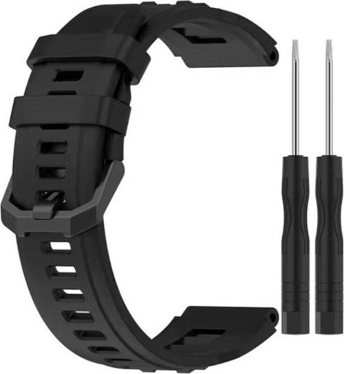 Amazfit T- Rex Ultra Uyumlu Tokalı Silikon Kordon Kayış+Ikili Tornavida