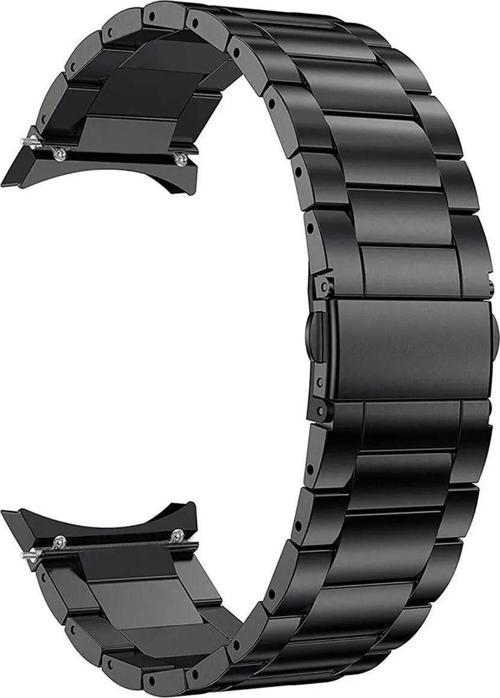 Samsung Galaxy Watch 5 Serisi (44 Mm) Oval Uyumlu Paslanmaz Çelik Kordon