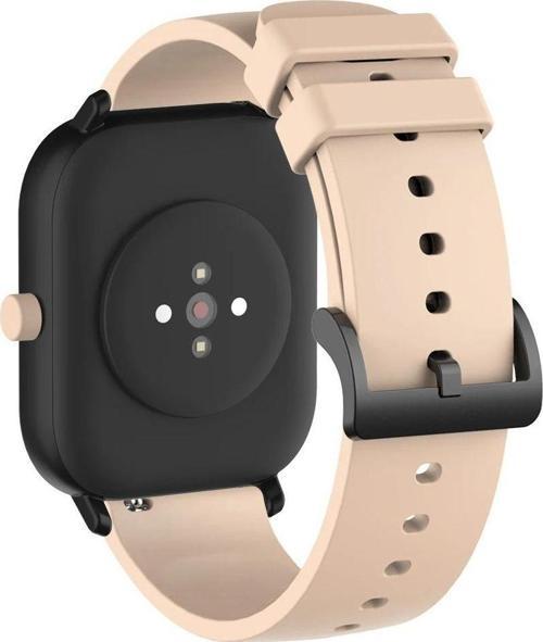 Amazfit Bip Lite / Amazfit Bip S Uyumlu Tokalı Silikon Kordon Kayış 20Mm