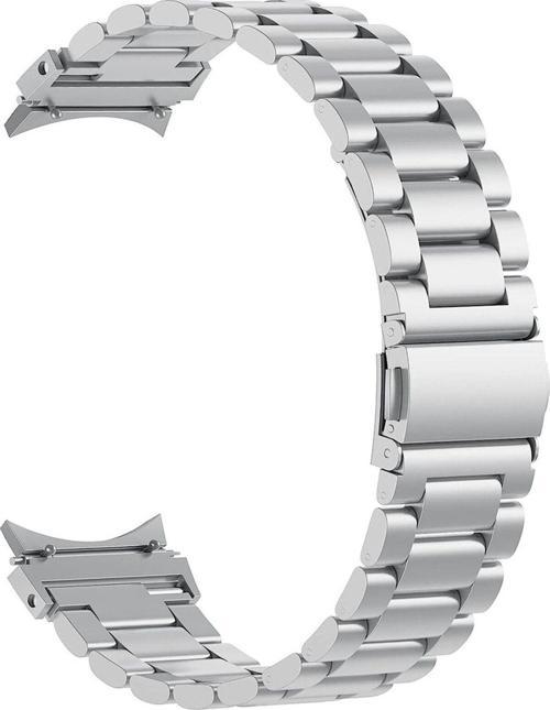 Samsung Galaxy Watch 6 Serisi (40 Mm) Oval Uyumlu Paslanmaz Metal Kordon