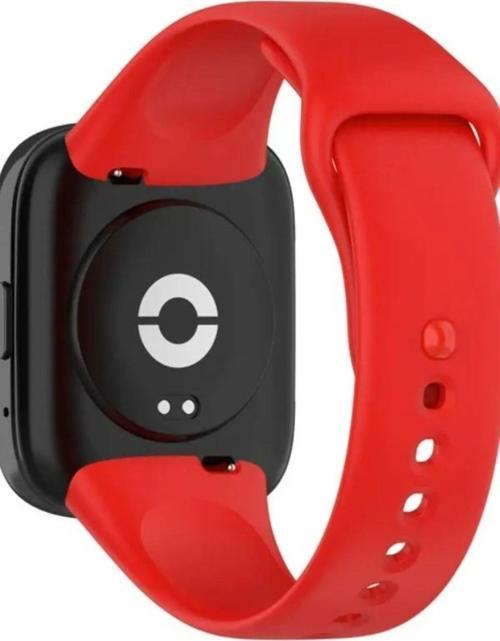 Redmi Watch 3 Active Uyumlu Silikon Kordon Kayış