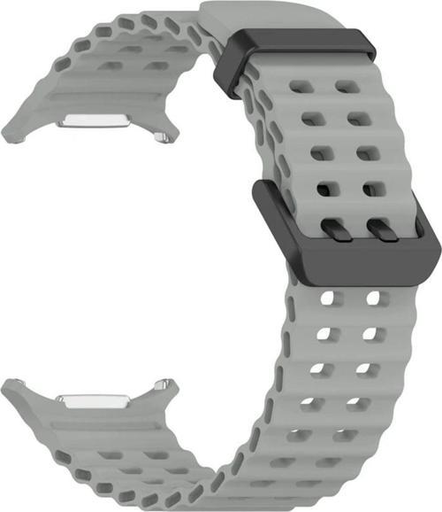 Samsung Galaxy Watch Ultra (47Mm) Uyumlu Delikli Tokalı Silikon Kordon