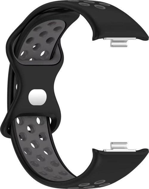 Smart Band 9 Pro Uyumlu Delikli Yumuşak Silikon Kordon Kayış