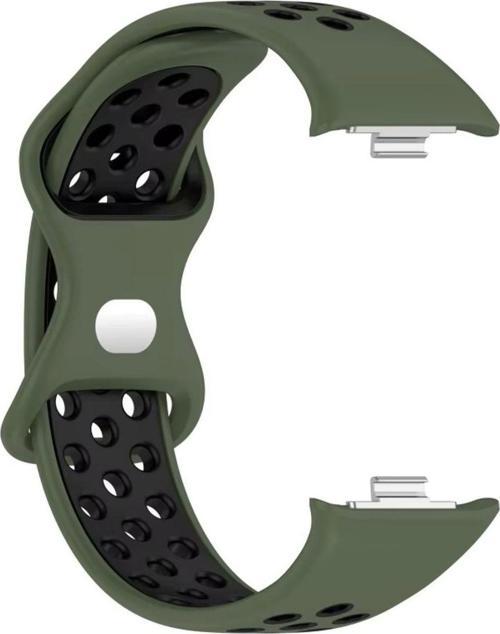 Smart Band 9 Pro Uyumlu Delikli Yumuşak Silikon Kordon Kayış