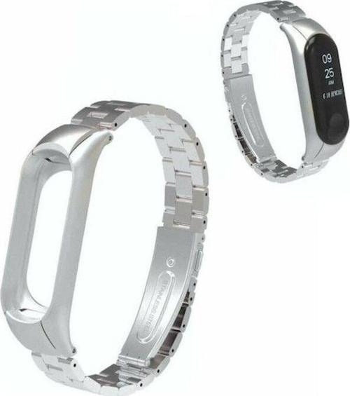 Xiaomi Mi Band 4 Uyumlu Paslanmaz Çelik Kordon