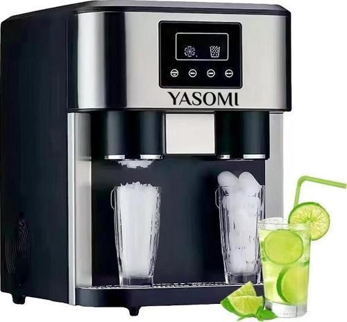 Coolmaster ZBS15 3in1 Küp & Kırılmış Buz, Soğuk Su LCD Dokunmatik Inox Gövde 2l Tanklı Buz Makinesi