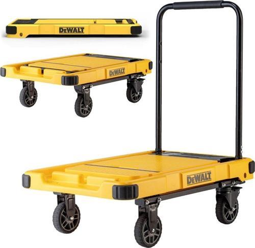 DWT710 200Kg Profesyonel Katlanabilir Dört Tekerlekli Yük ve Paket Taşıma Arabası