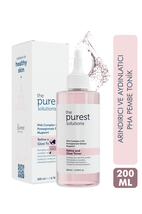 Hassas Ciltler İçin Arındırıcı ve Aydınlatıcı PHA Pembe Tonik 200ml