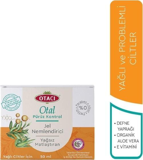 Otal Yağsız Matlaştıran Jel Nemlendirici 50ml